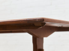 Load image into Gallery viewer, Ethan Allen Solid Wood Trestle Dining Table
