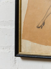 Load image into Gallery viewer, Vintage Fashion Pencil Drawing
