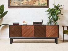 Load image into Gallery viewer, Sloane Walnut Credenza Sideboard
