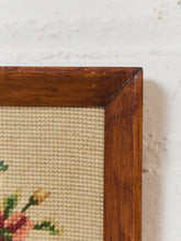 Load image into Gallery viewer, Flowers Vintage Needlepoint
