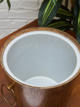 Load image into Gallery viewer, Midcentury Wood Ice Bucket
