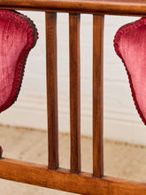 Load image into Gallery viewer, Antique Harp Back Settee

