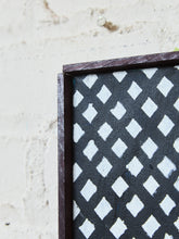 Load image into Gallery viewer, Vintage Abstract Geometric Painting
