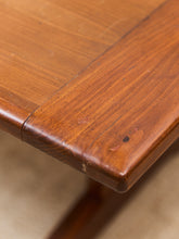 Load image into Gallery viewer, Ethan Allen Solid Wood Trestle Dining Table
