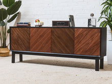 Load image into Gallery viewer, Sloane Walnut Credenza Sideboard
