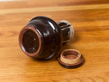 Load image into Gallery viewer, California Pottery in Root Beer Glaze
