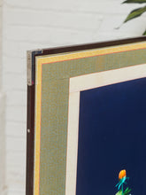 Load image into Gallery viewer, Korean Asian Large 8-Panel Silk Embroidered Peacock Bird Butterfly Screen, 1900s
