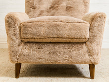 Load image into Gallery viewer, Maddox Chair in Faux Fur Fawn
