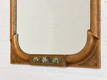 Load image into Gallery viewer, Hand-painted Antique Gilded Mirror
