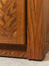 Load image into Gallery viewer, Chevron Vintage Boho Tall Shelf
