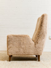 Load image into Gallery viewer, Maddox Chair in Faux Fur Fawn
