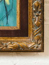 Load image into Gallery viewer, Mid-Century Horizontal Colorful Acrylic Nude by Cindy
