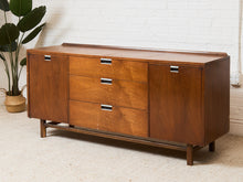 Load image into Gallery viewer, Vintage Walnut Credenza as found
