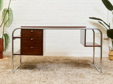 Load image into Gallery viewer, Ralph Lauren Tubular Wood Desk
