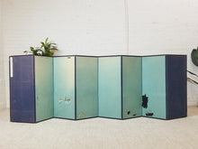 Load image into Gallery viewer, Korean Asian Large 8-Panel Silk Embroidered Peacock Bird Butterfly Screen, 1900s
