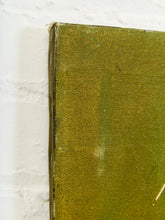 Load image into Gallery viewer, 1961 Cubist Signed Painting Cougar on the Rocks
