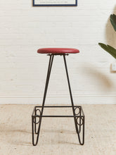 Load image into Gallery viewer, Set of Four Iron Bar Stools by Frederic Weinberg
