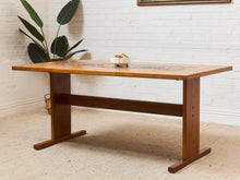 Load image into Gallery viewer, Tile Top Danish Modern Teak Dining Table
