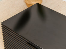 Load image into Gallery viewer, Black Top Modern Media Console
