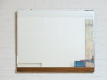 Load image into Gallery viewer, Wood Bottom Vintage Mirror
