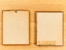 Load image into Gallery viewer, Pair of Reverse Painted Ships from the early 1900s
