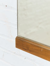 Load image into Gallery viewer, Wood Bottom Vintage Mirror
