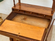 Load image into Gallery viewer, Antique Maple Secretary Desk
