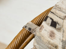Load image into Gallery viewer, Bamboo Vintage Chair and Ottoman
