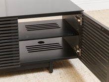 Load image into Gallery viewer, Black Top Modern Media Console
