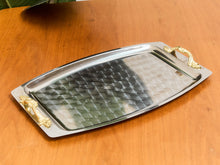 Load image into Gallery viewer, Gold Handle Drink Tray
