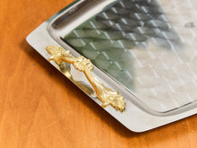Load image into Gallery viewer, Gold Handle Drink Tray
