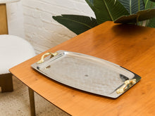 Load image into Gallery viewer, Gold Handle Drink Tray
