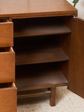Load image into Gallery viewer, Vintage Walnut Credenza as found
