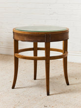 Load image into Gallery viewer, Art Deco Table with Glass Top
