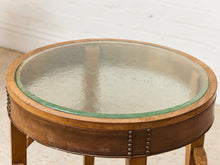 Load image into Gallery viewer, Art Deco Table with Glass Top
