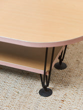 Load image into Gallery viewer, Post Modern Oval Coffee Table
