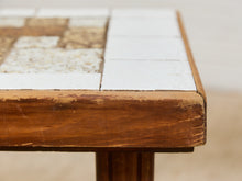 Load image into Gallery viewer, 1970’s Tiled Boho Side Table
