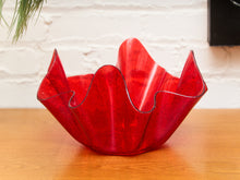 Load image into Gallery viewer, Red Sparkle Acrylic Bowl
