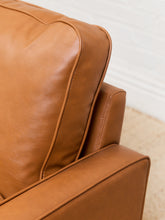 Load image into Gallery viewer, Caramel Sofa Button Tufted
