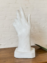 Load image into Gallery viewer, French White Fiberglass Sculpture of a Hand in the Style of Rodin
