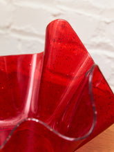 Load image into Gallery viewer, Red Sparkle Acrylic Bowl
