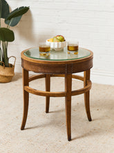 Load image into Gallery viewer, Art Deco Table with Glass Top

