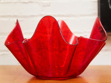 Load image into Gallery viewer, Red Sparkle Acrylic Bowl
