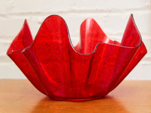 Load image into Gallery viewer, Red Sparkle Acrylic Bowl
