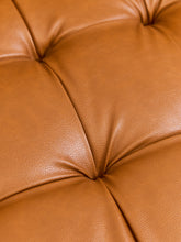 Load image into Gallery viewer, Caramel Sofa Button Tufted
