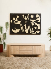 Load image into Gallery viewer, Milan Curved Blonde Credenza
