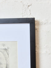 Load image into Gallery viewer, Mid-century Etching Abstract Black and White
