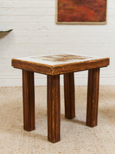 Load image into Gallery viewer, 1970’s Tiled Boho Side Table
