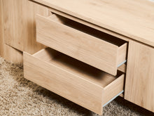 Load image into Gallery viewer, Milan Curved Blonde Credenza
