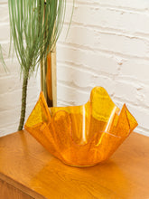 Load image into Gallery viewer, Yellow Sparkle Acrylic Bowl
